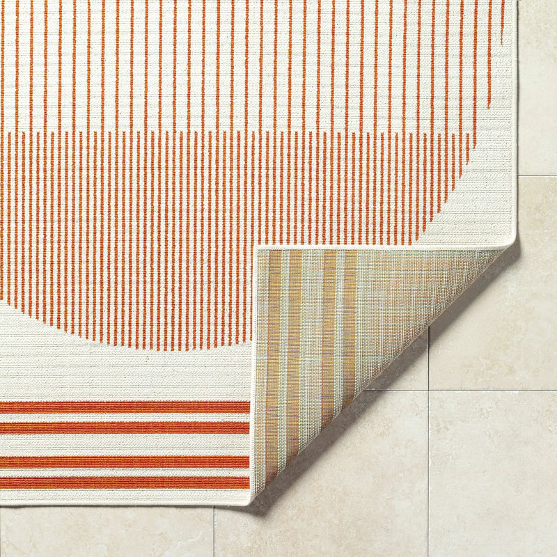 Nabil Cream Outdoor Area Rug - Clearance by Boutique Rugs