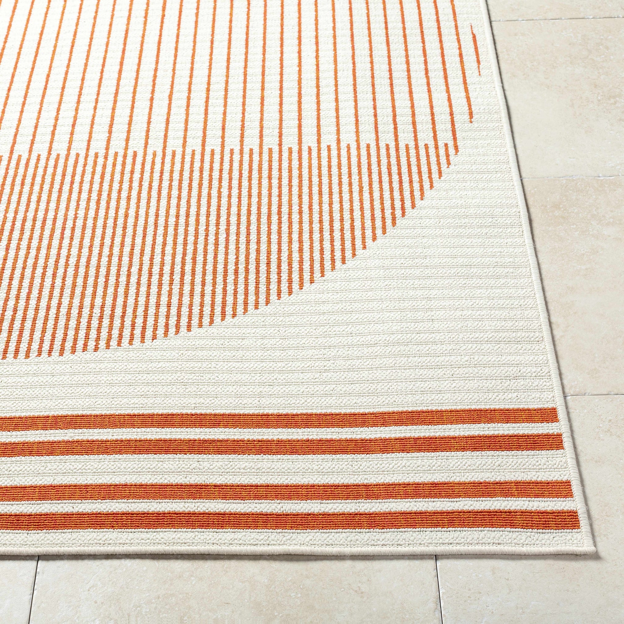 Nabil Cream Outdoor Area Rug - Clearance by Boutique Rugs