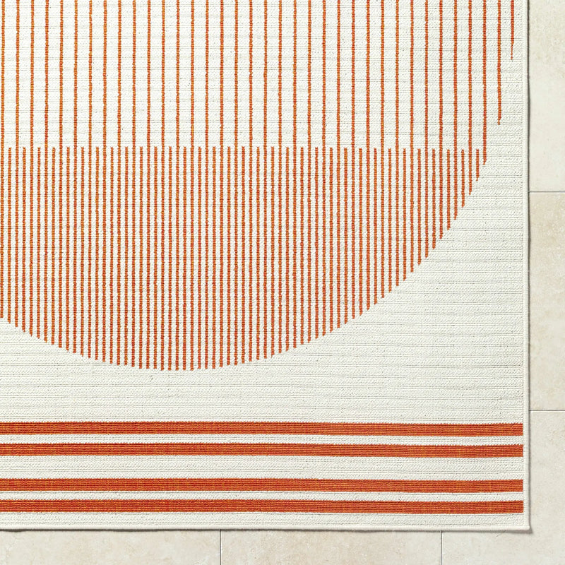 Nabil Cream Outdoor Area Rug - Clearance by Boutique Rugs