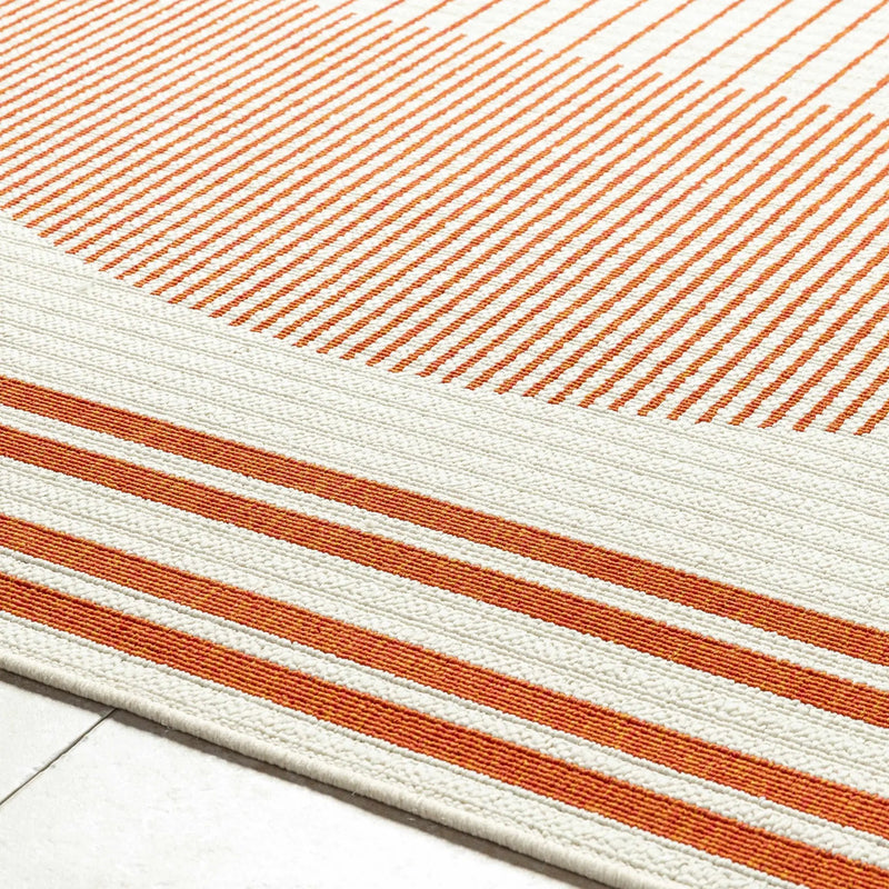 Nabil Cream Outdoor Area Rug - Clearance by Boutique Rugs