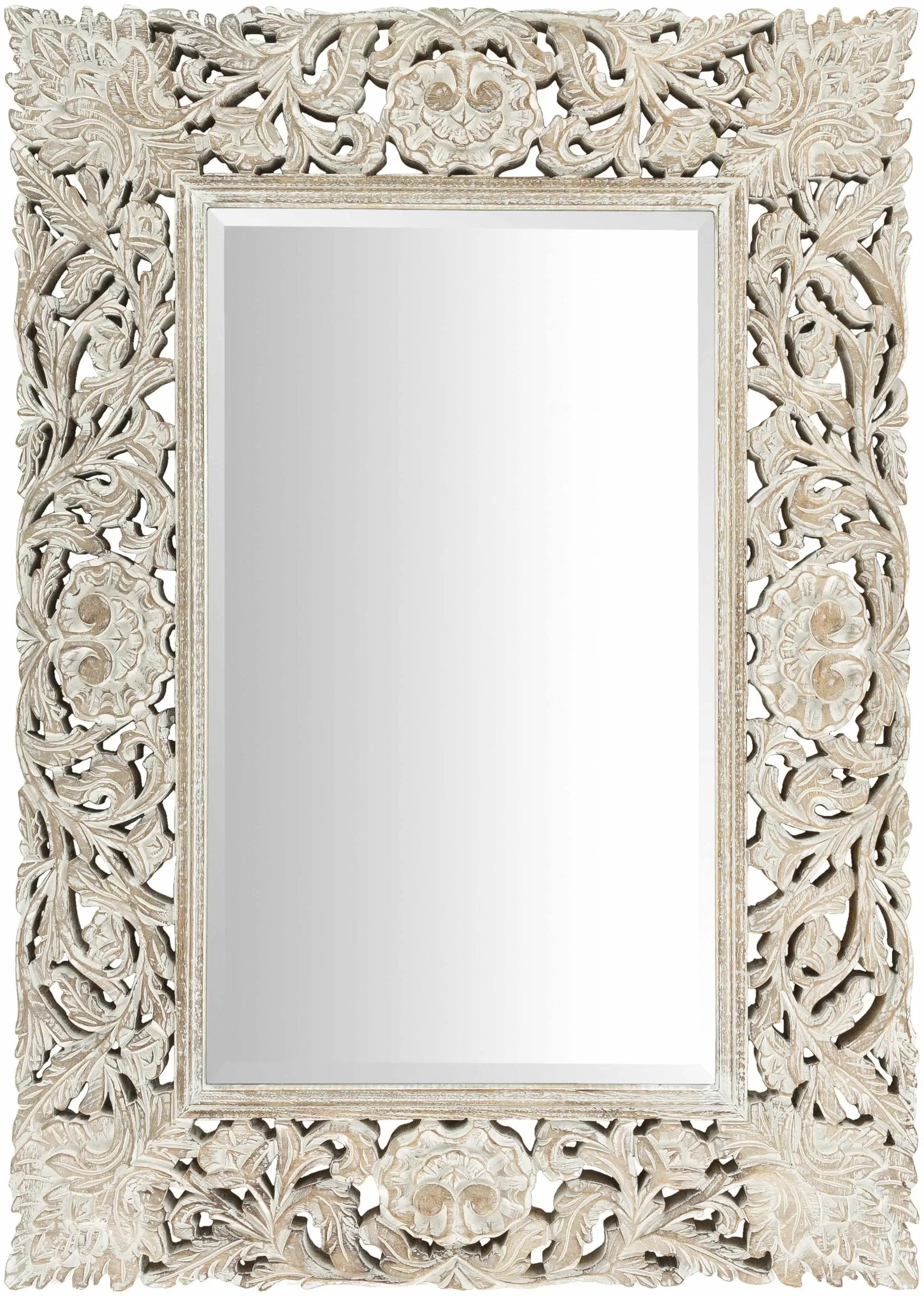 Indiana Wood Mirror by Boutique Rugs