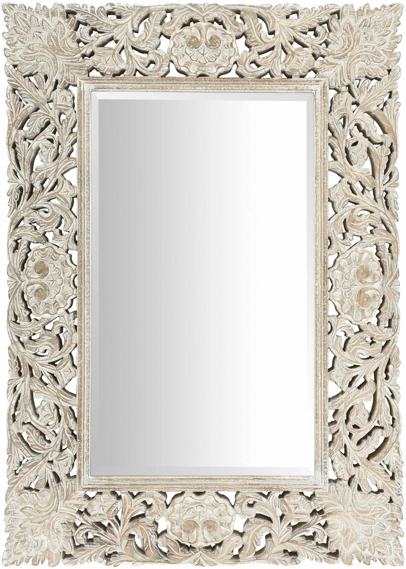 Indiana Wood Mirror by Boutique Rugs