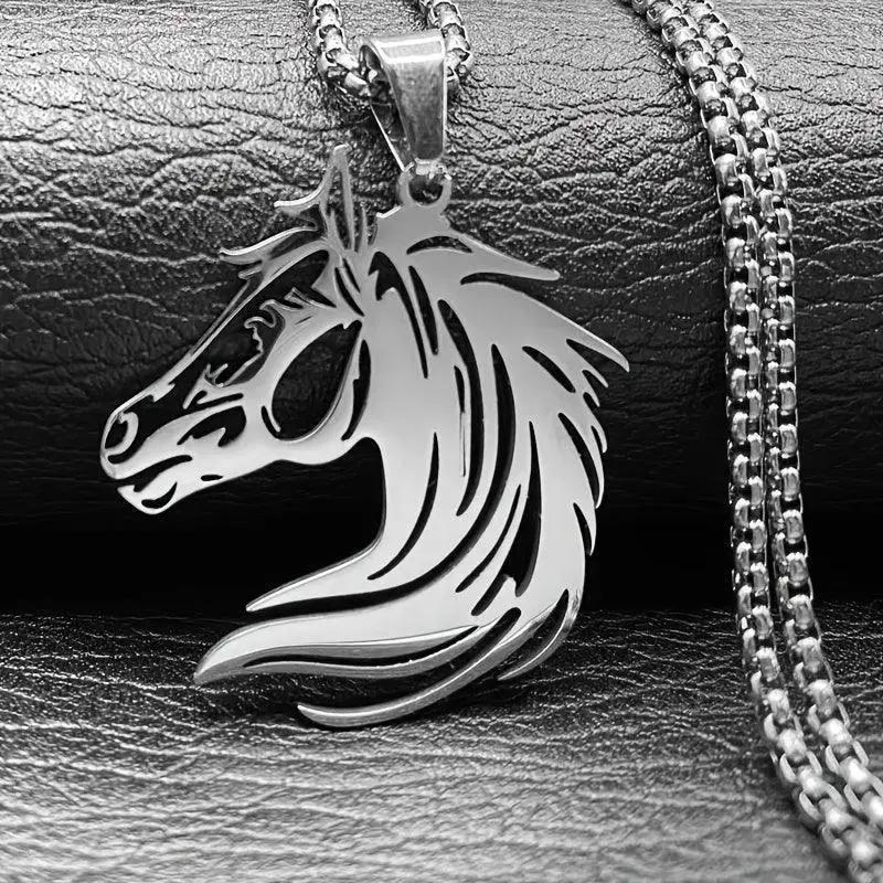 Necklace - Golden Stainless Steel Pendant by House Of Avana