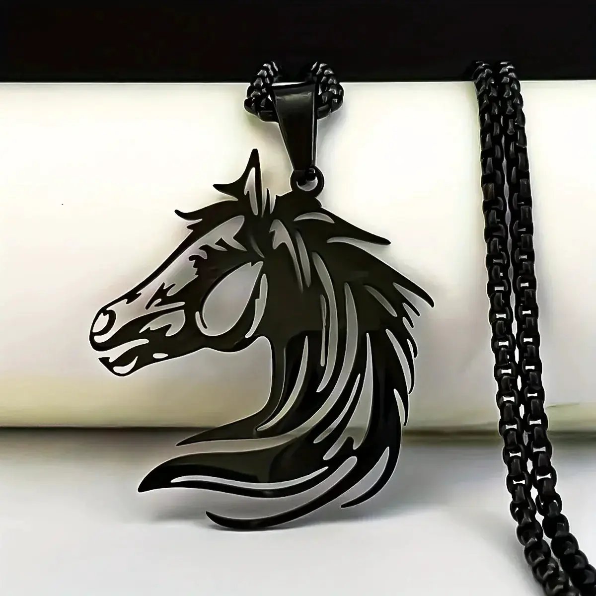 Necklace - Golden Stainless Steel Pendant by House Of Avana