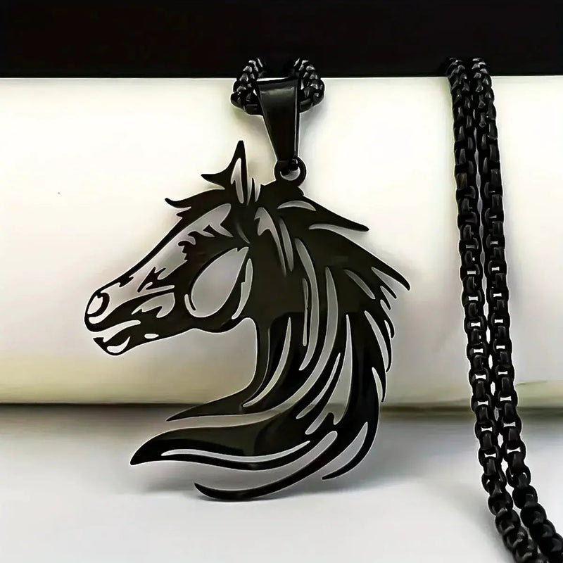 Necklace - Golden Stainless Steel Pendant by House Of Avana