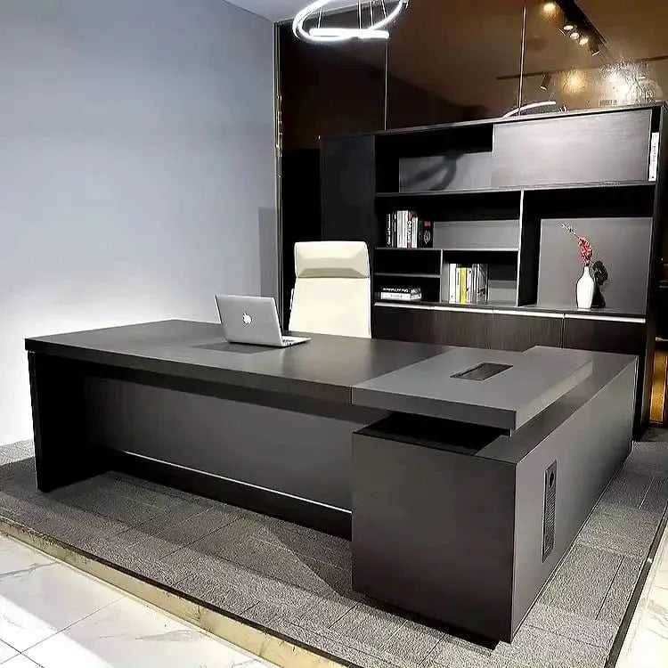 Danton · Modern L-Shaped Executive Desk by Arc Grove