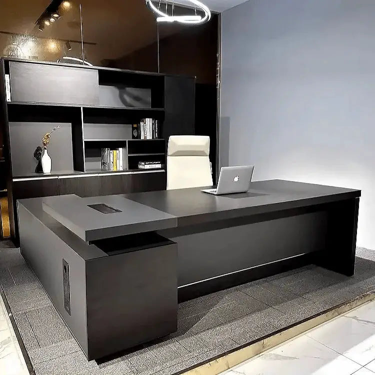 Danton · Modern L-Shaped Executive Desk by Arc Grove