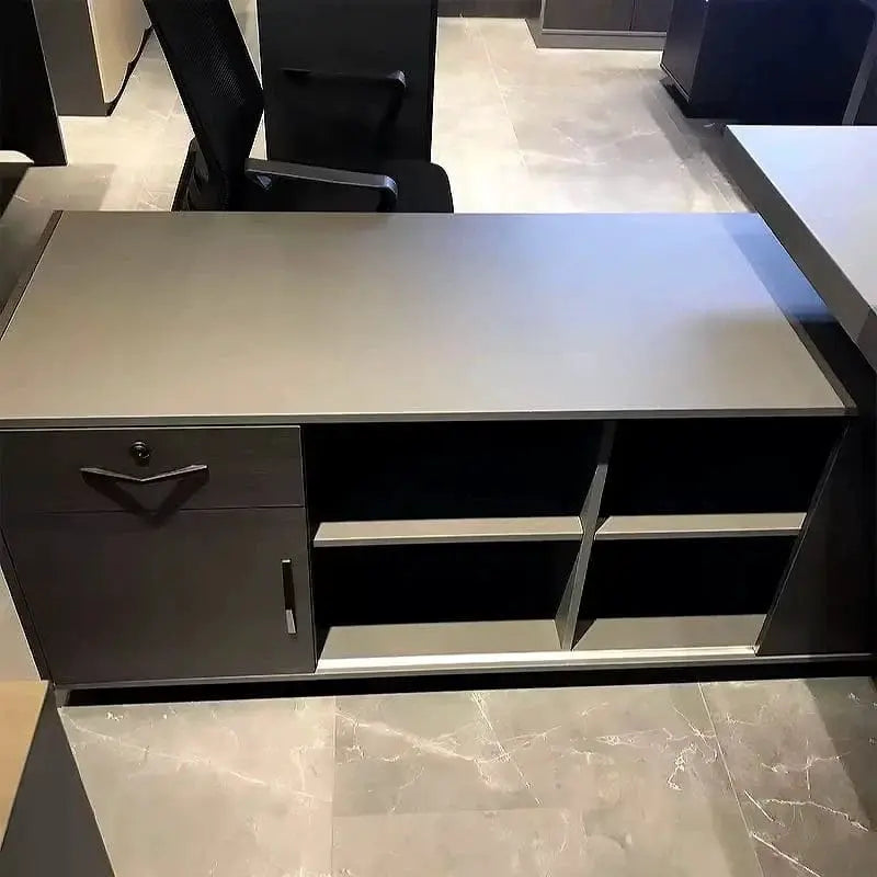 Danton · Modern L-Shaped Executive Desk by Arc Grove