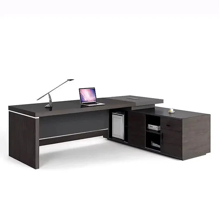 Danton · Modern L-Shaped Executive Desk by Arc Grove