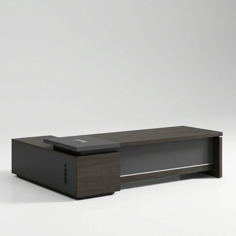 Danton · Modern L-Shaped Executive Desk by Arc Grove
