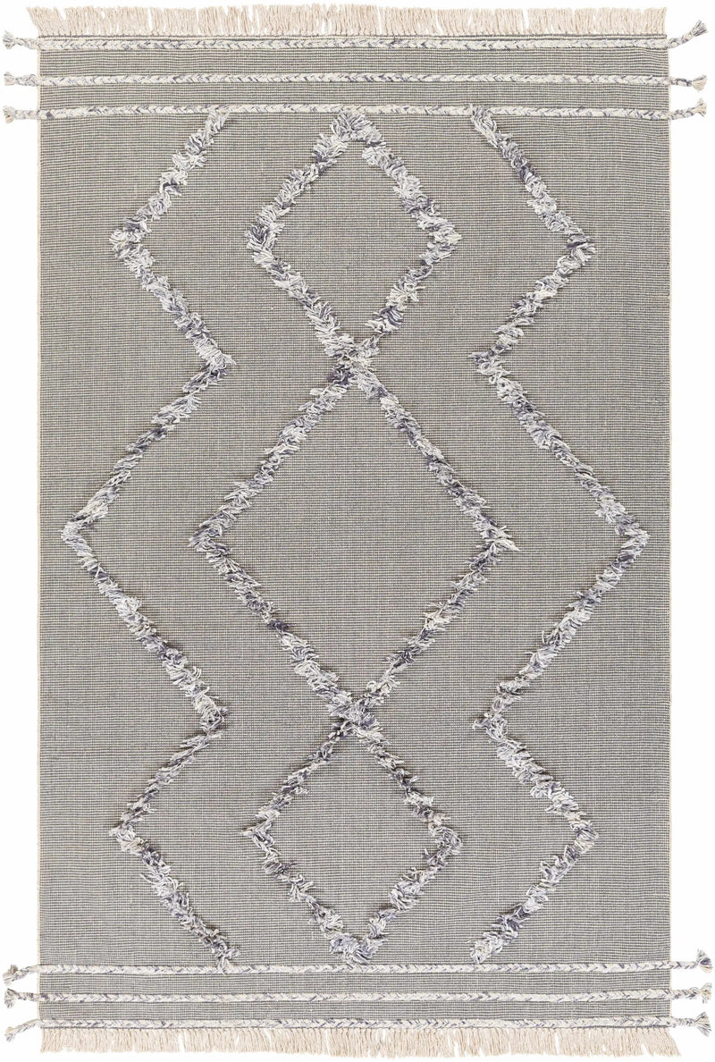 Needville Gray High-Low Rug - Clearance by Boutique Rugs
