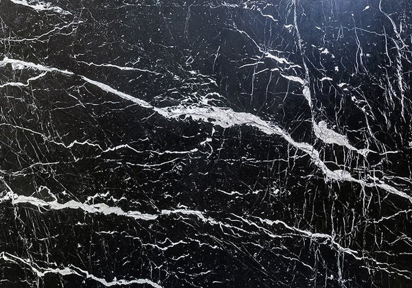 Negro Marquina Supreme Honed Marble Slab Random