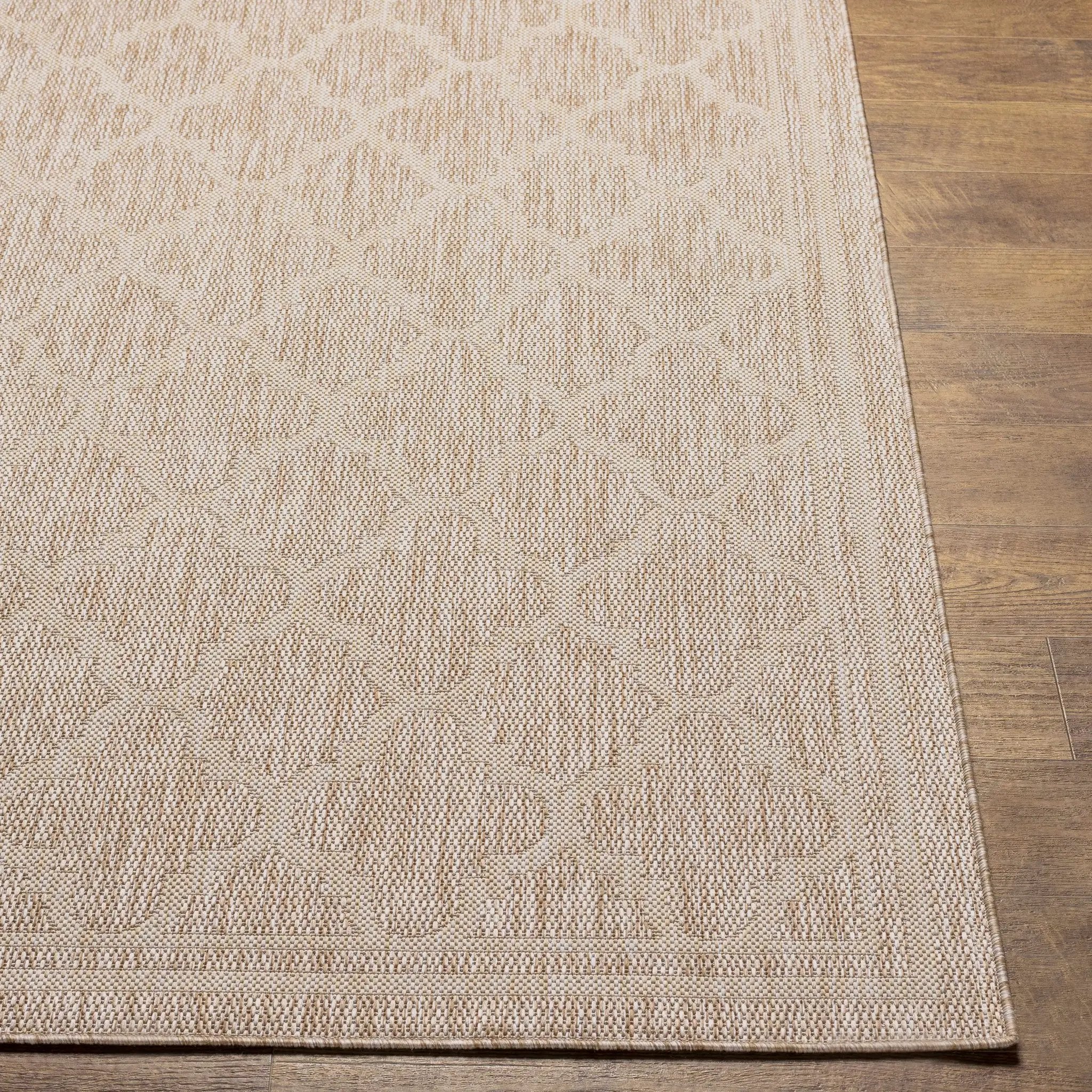 Noam Tan Indoor & Outdoor Rug - Clearance by Boutique Rugs