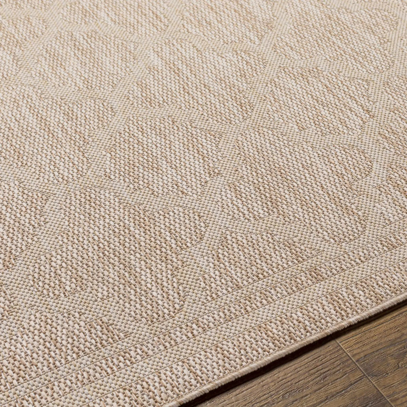 Noam Tan Indoor & Outdoor Rug - Clearance by Boutique Rugs