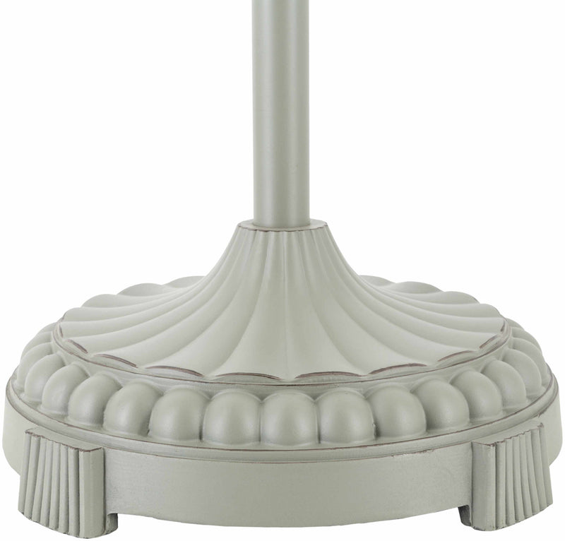 Nelspruit Gray Resin Floor Lamp by Boutique Rugs