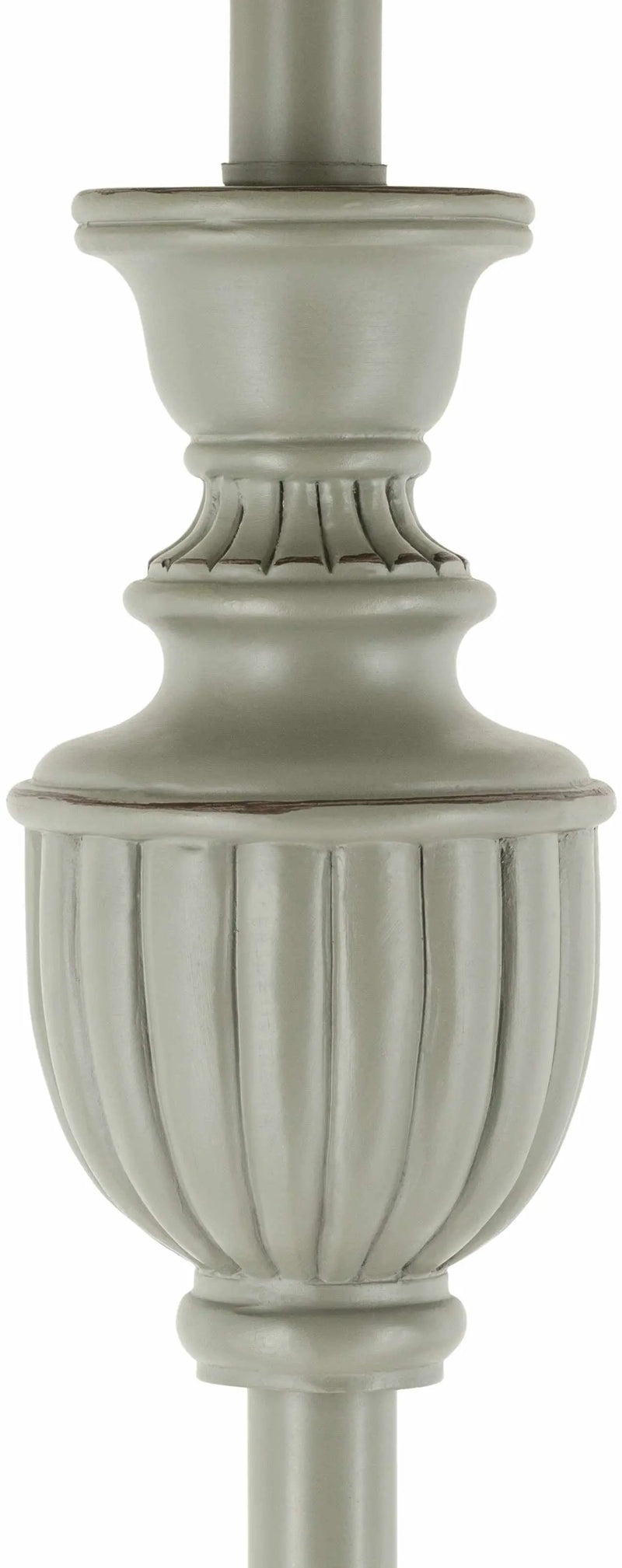 Nelspruit Gray Resin Floor Lamp by Boutique Rugs