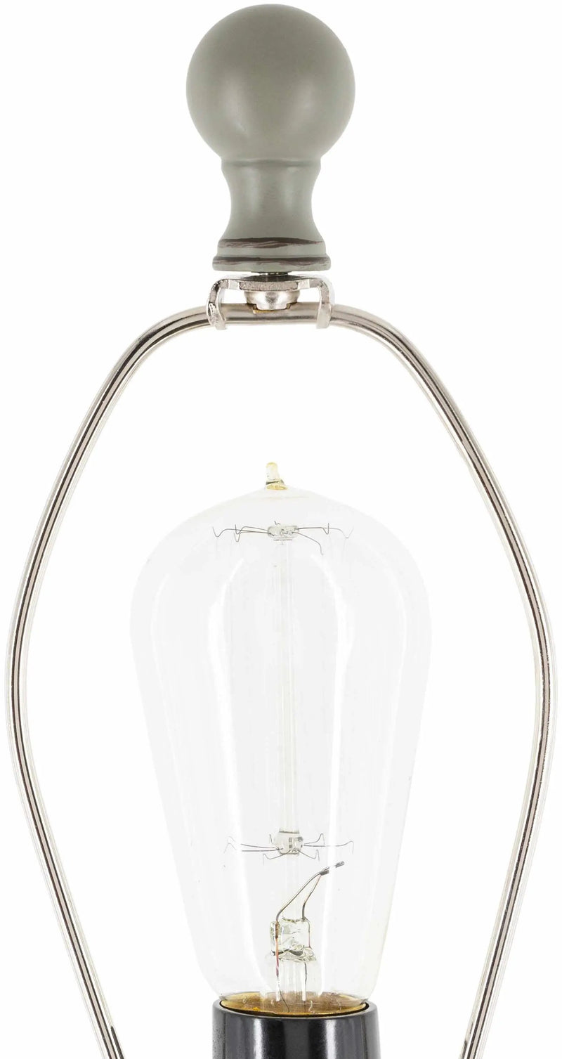 Nelspruit Gray Resin Floor Lamp by Boutique Rugs