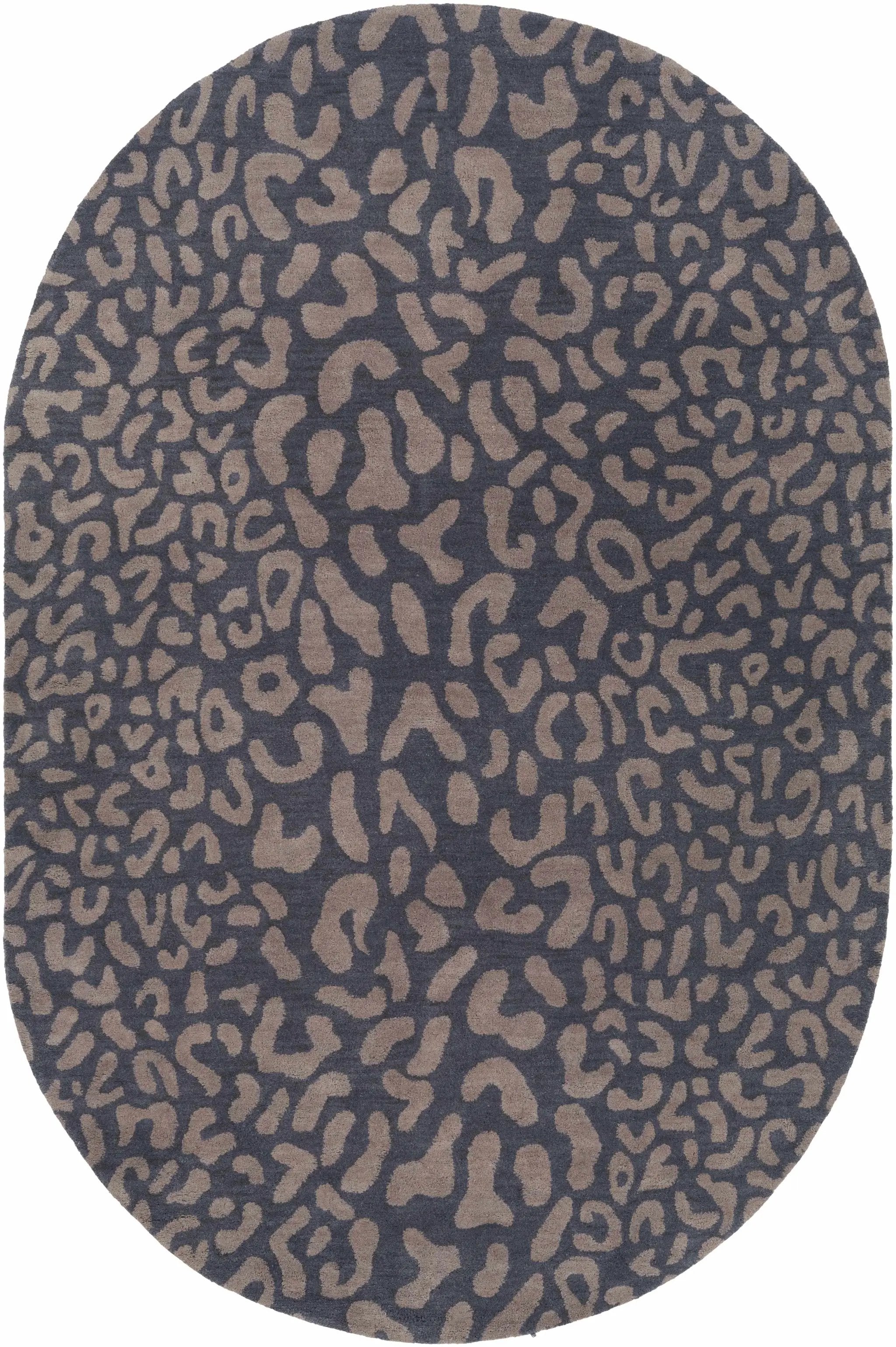 Neoma Animal Print Wool Rug - Clearance by Boutique Rugs