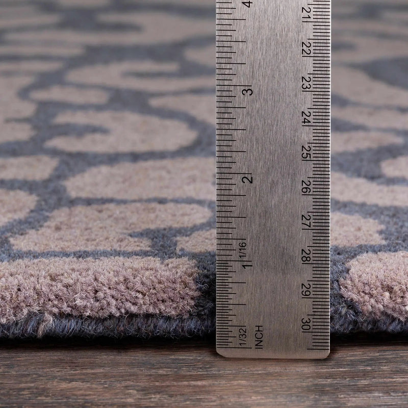 Neoma Animal Print Wool Rug - Clearance by Boutique Rugs