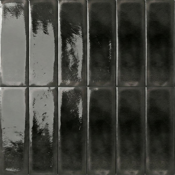 Nero Esercito Glazed Ceramic Wall Decos 4x12