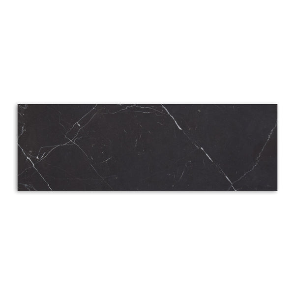 Nero Marquina Premium Honed Marble Tiles 4x12
