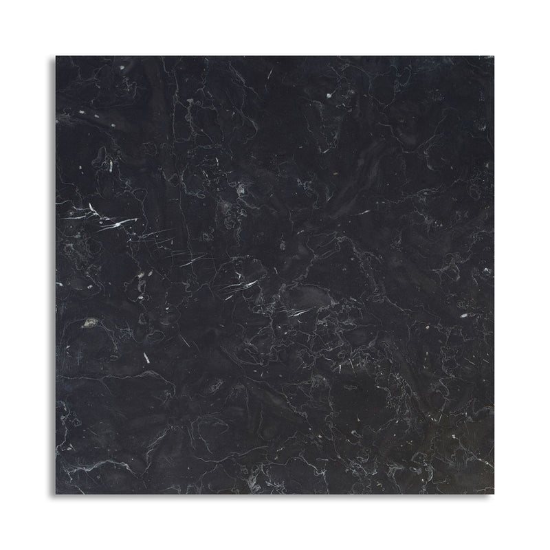 Nero Marquina Premium Polished Marble Tiles 12x12 Marble Polished 12x12 Tiles