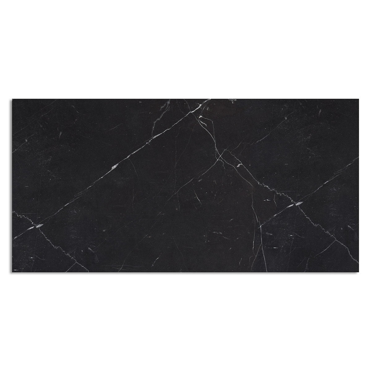 Nero Marquina Premium Polished Marble Tiles 12x24 Marble Polished 12x24 Tiles