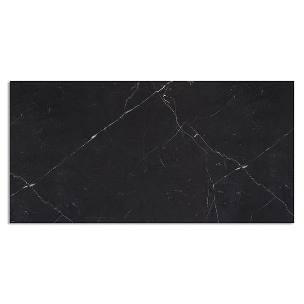 Nero Marquina Premium Polished Marble Tiles 12x24