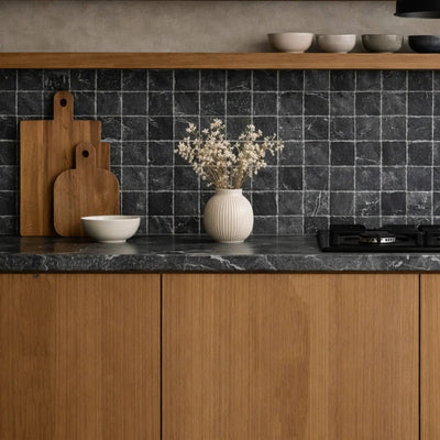 Marble Tile Backsplash