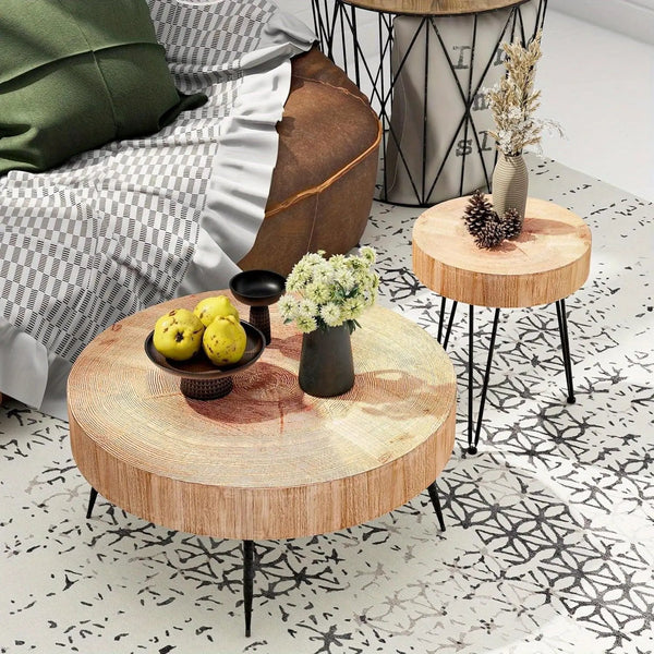 Nesting Table - Modern Reclaimed Wood Set