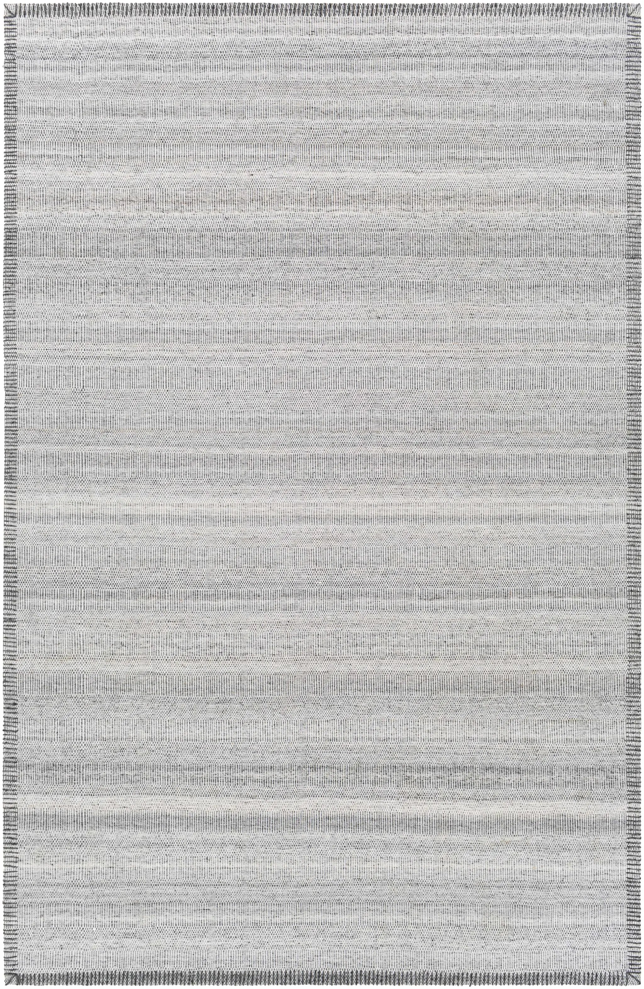 Nettleham Silver Viscose Rug - Clearance by Boutique Rugs