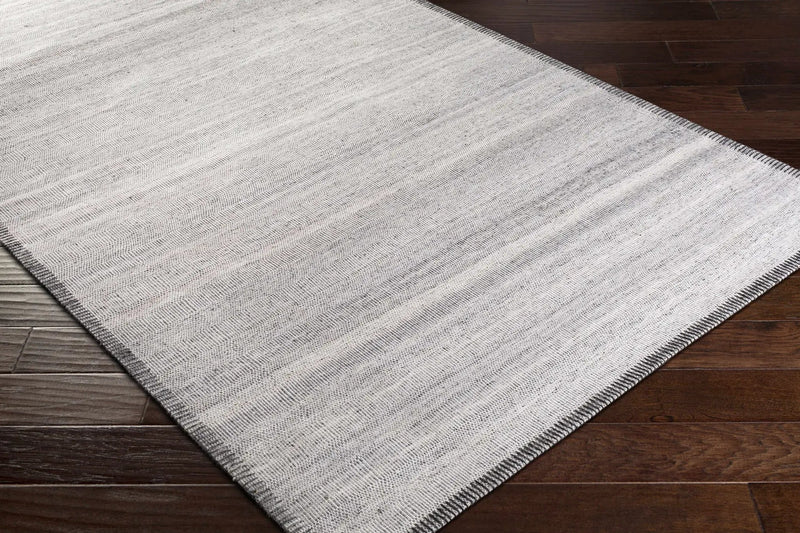 Nettleham Silver Viscose Rug - Clearance by Boutique Rugs