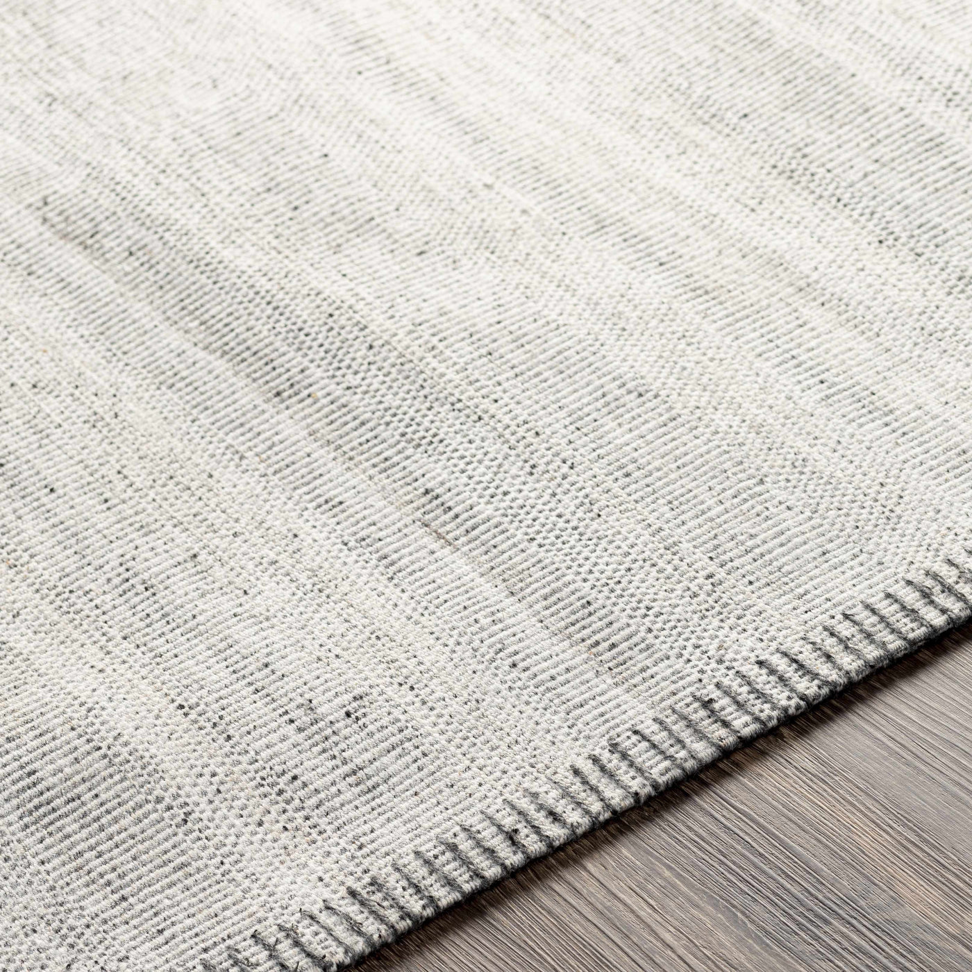 Nettleham Silver Viscose Rug - Clearance by Boutique Rugs