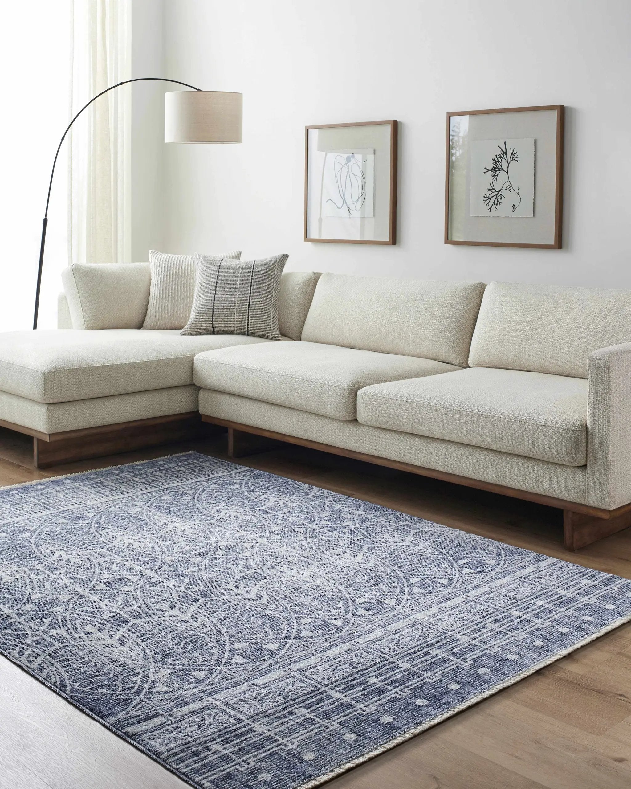 Usonia Machine Woven Frank Lloyd Wright Foundation x LIVABLISS USO-2306 Area Rug by Boutique Rugs