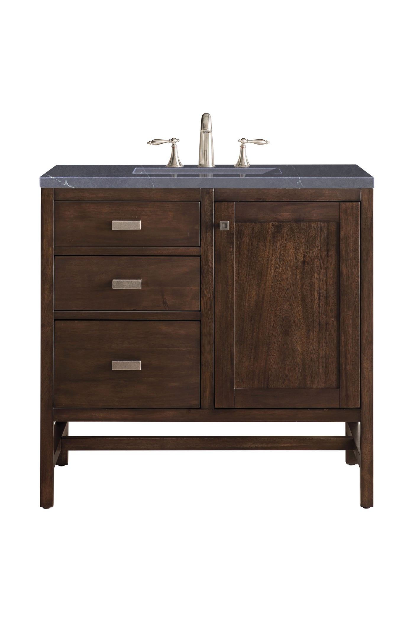 James Martin Addison 36" Single Bathroom Vanity, Mid-Century Acacia by James Martin