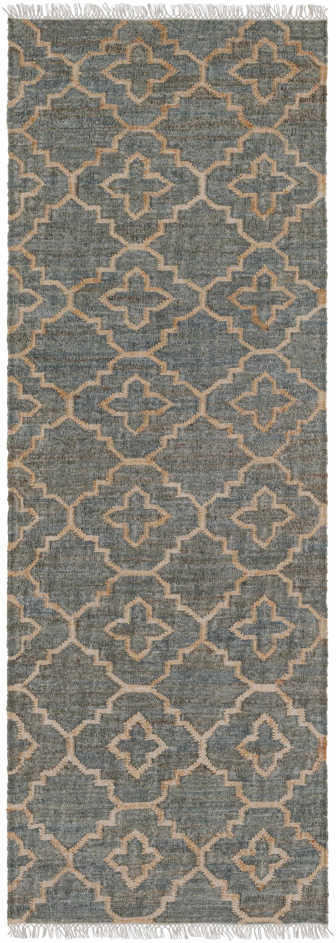 Niceville Handcrafted Fringed Jute Carpet - Clearance by Boutique Rugs