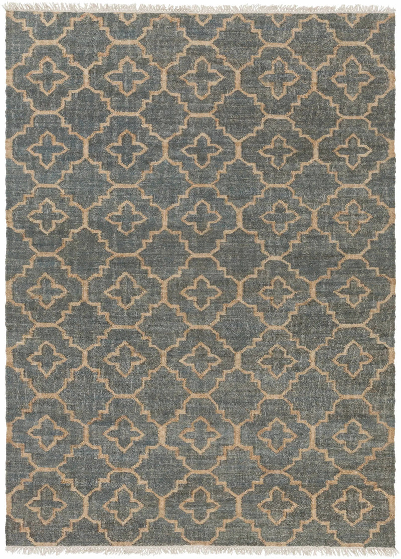 Niceville Handcrafted Fringed Jute Carpet - Clearance by Boutique Rugs