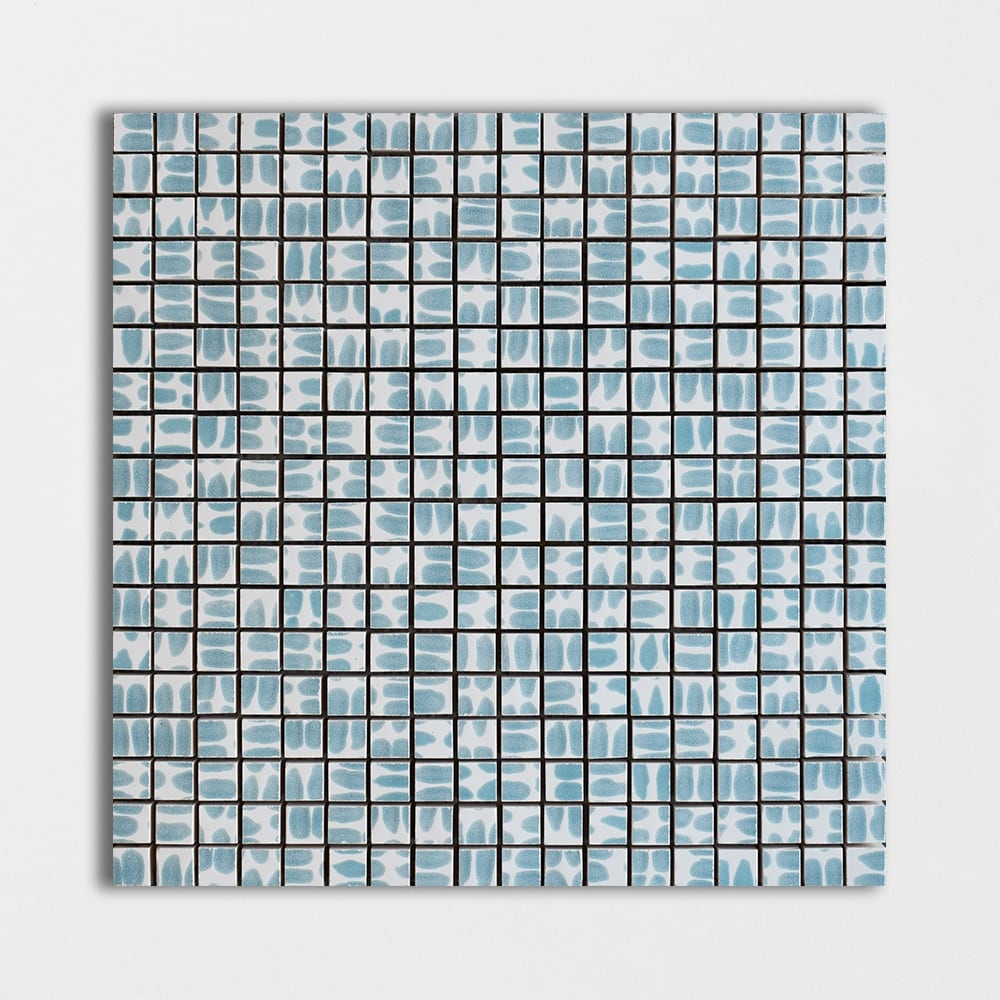 Niebo Glossy Grande Colore Look Ceramic Mosaics 11 1/2x11 1/2 Ceramic Glossy 12x12 Mosaics
