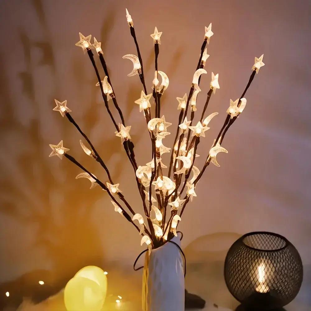 Night Light - 20 LED Plastic Branch by House Of Avana