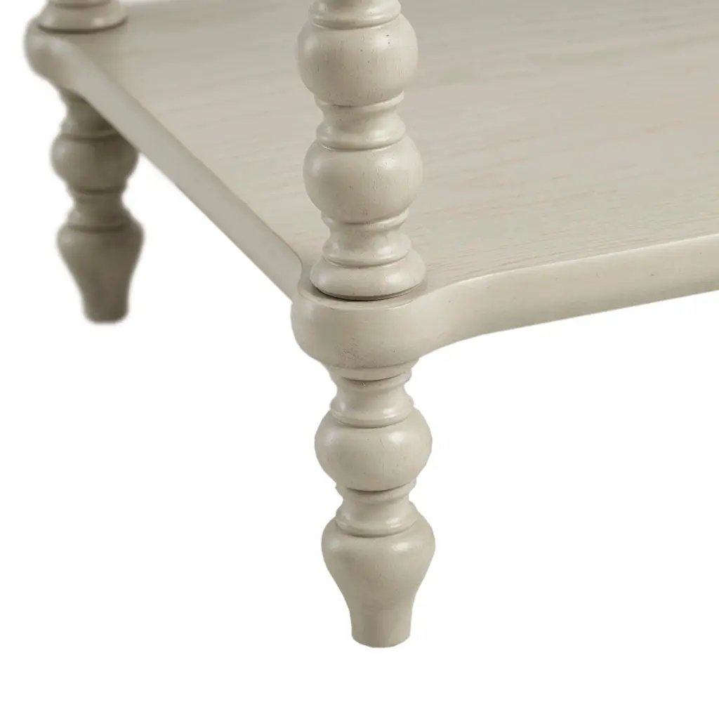 Nightstand With 1 Drawer And Turned Legs by HouseOfZazla