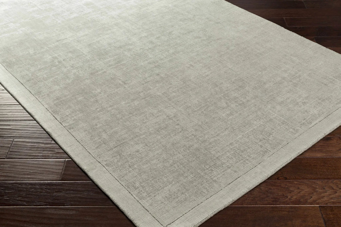 Niota Sheen Light Gray Premium Rug by Boutique Rugs