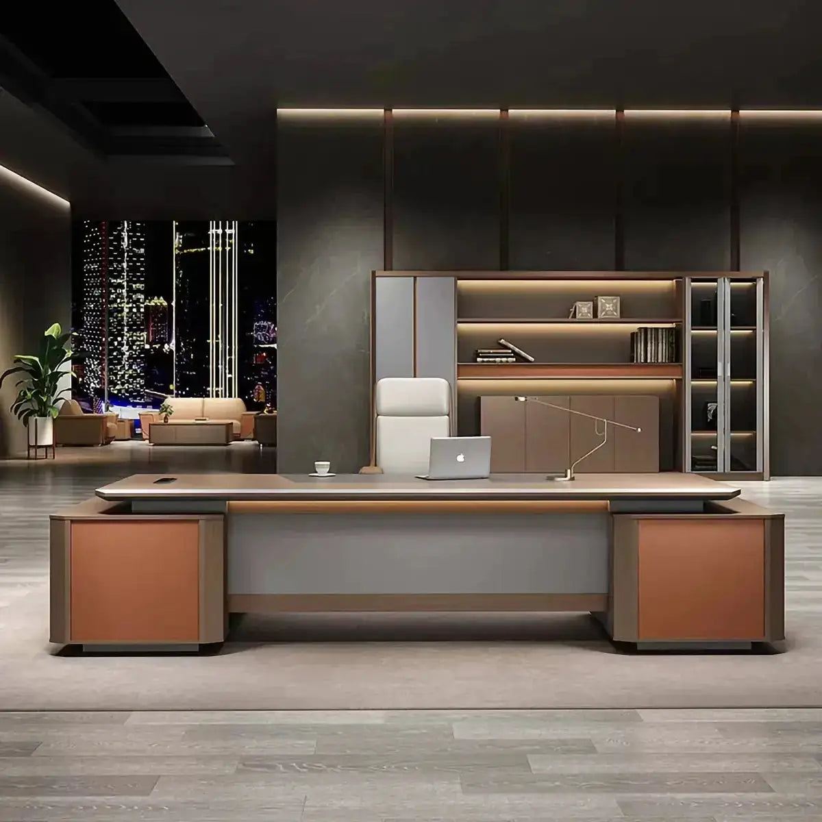 Cassel · Large L-Shaped Executive Desk by Arc Grove