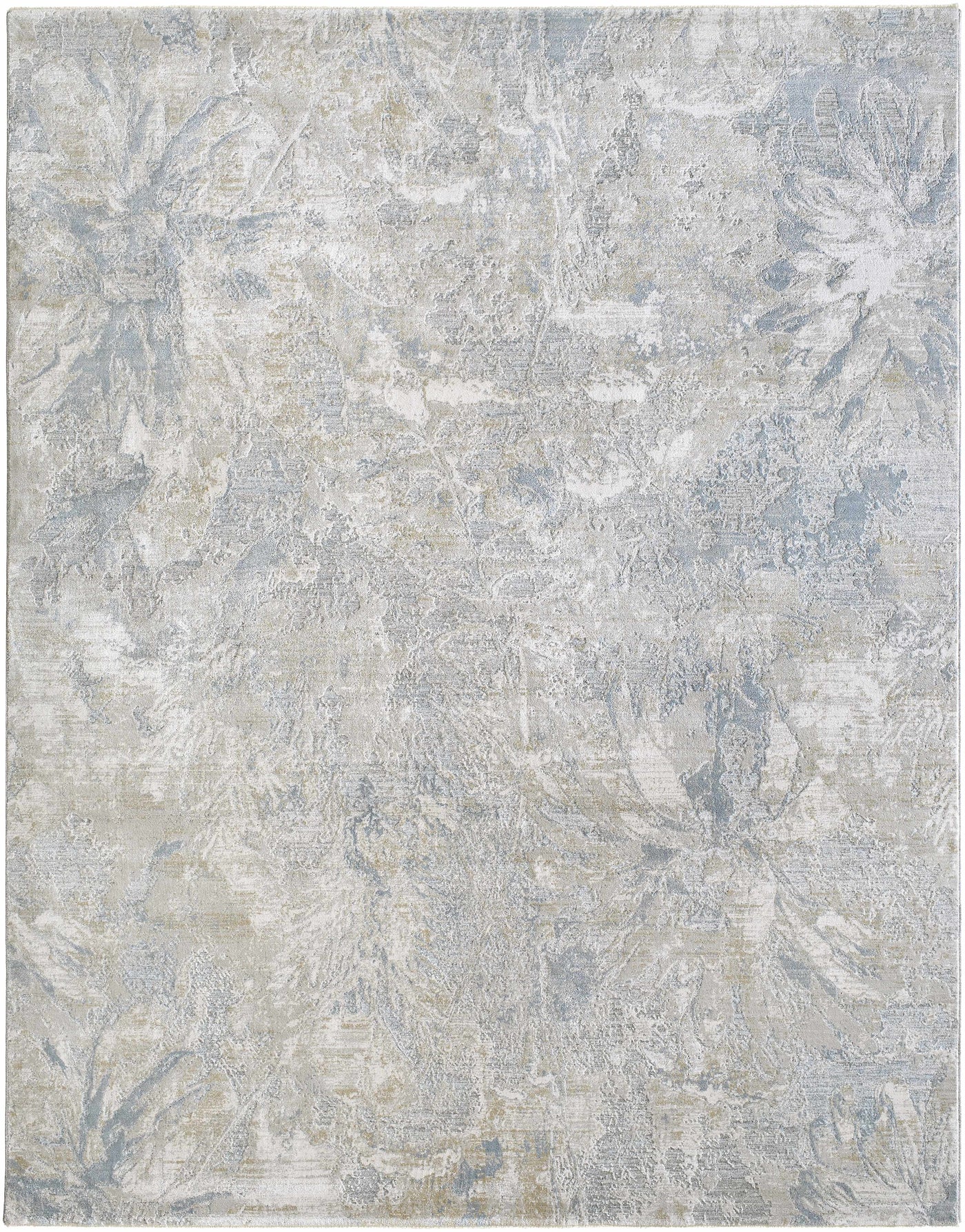 Nurit Blue Gray Thick Luxe Boutique Rug by Boutique Rugs