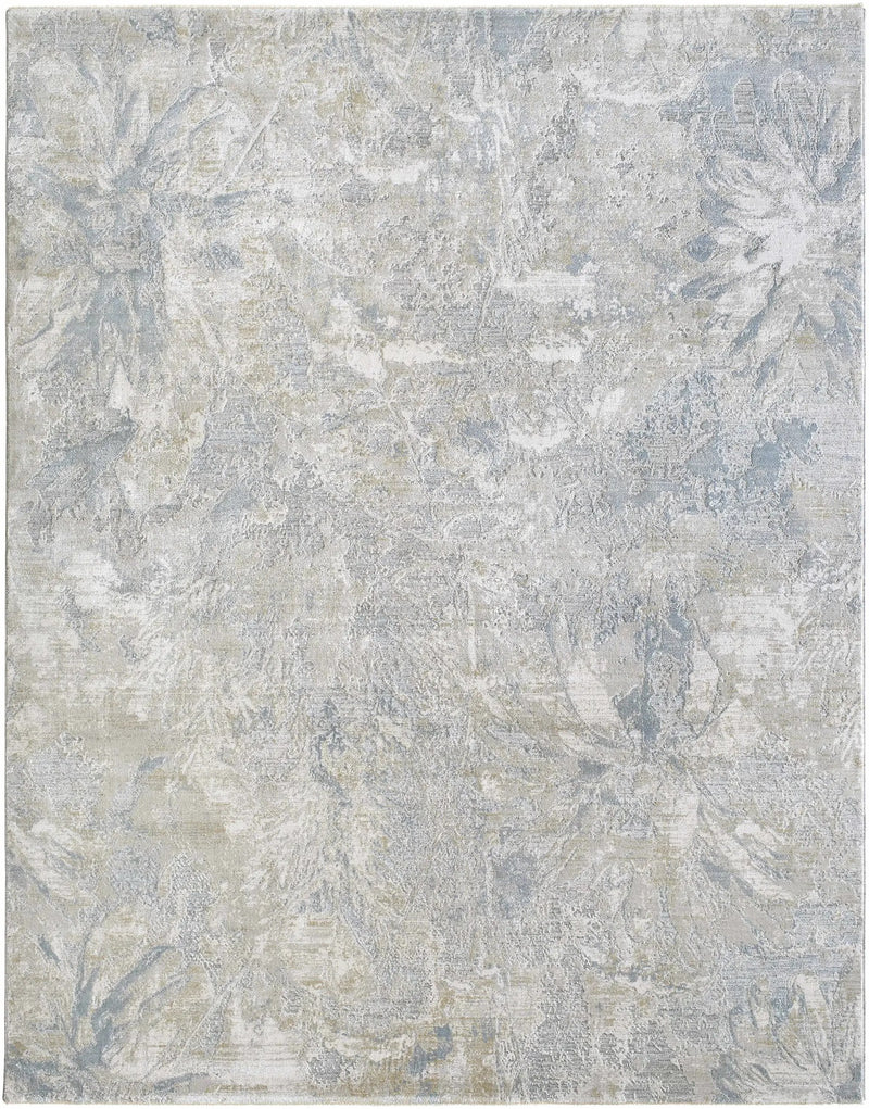 Nurit Blue Gray Thick Luxe Boutique Rug by Boutique Rugs