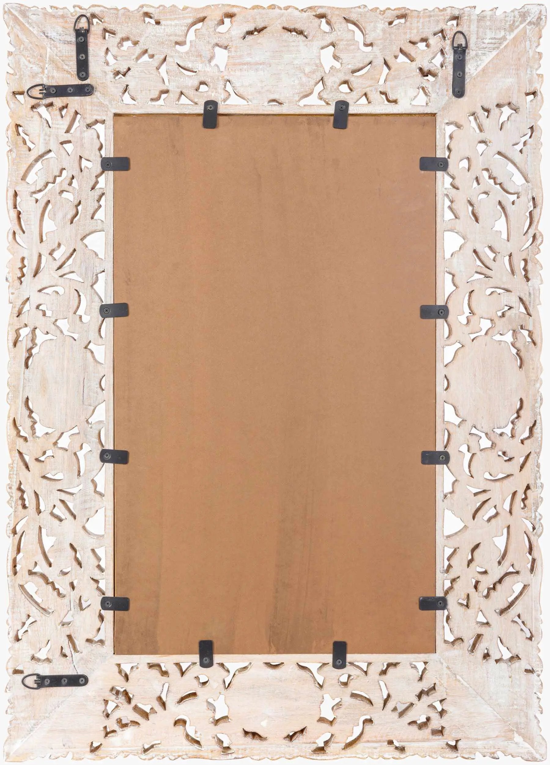 Indiana Wood Mirror by Boutique Rugs