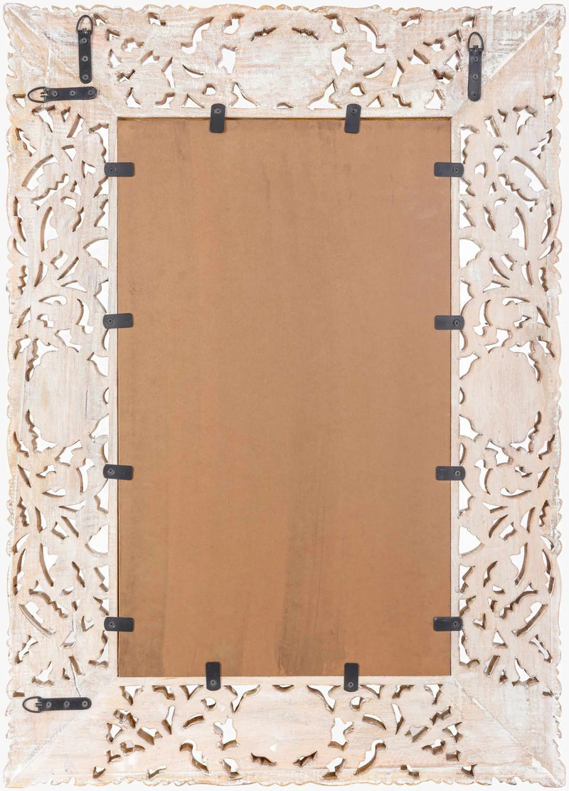 Indiana Wood Mirror by Boutique Rugs