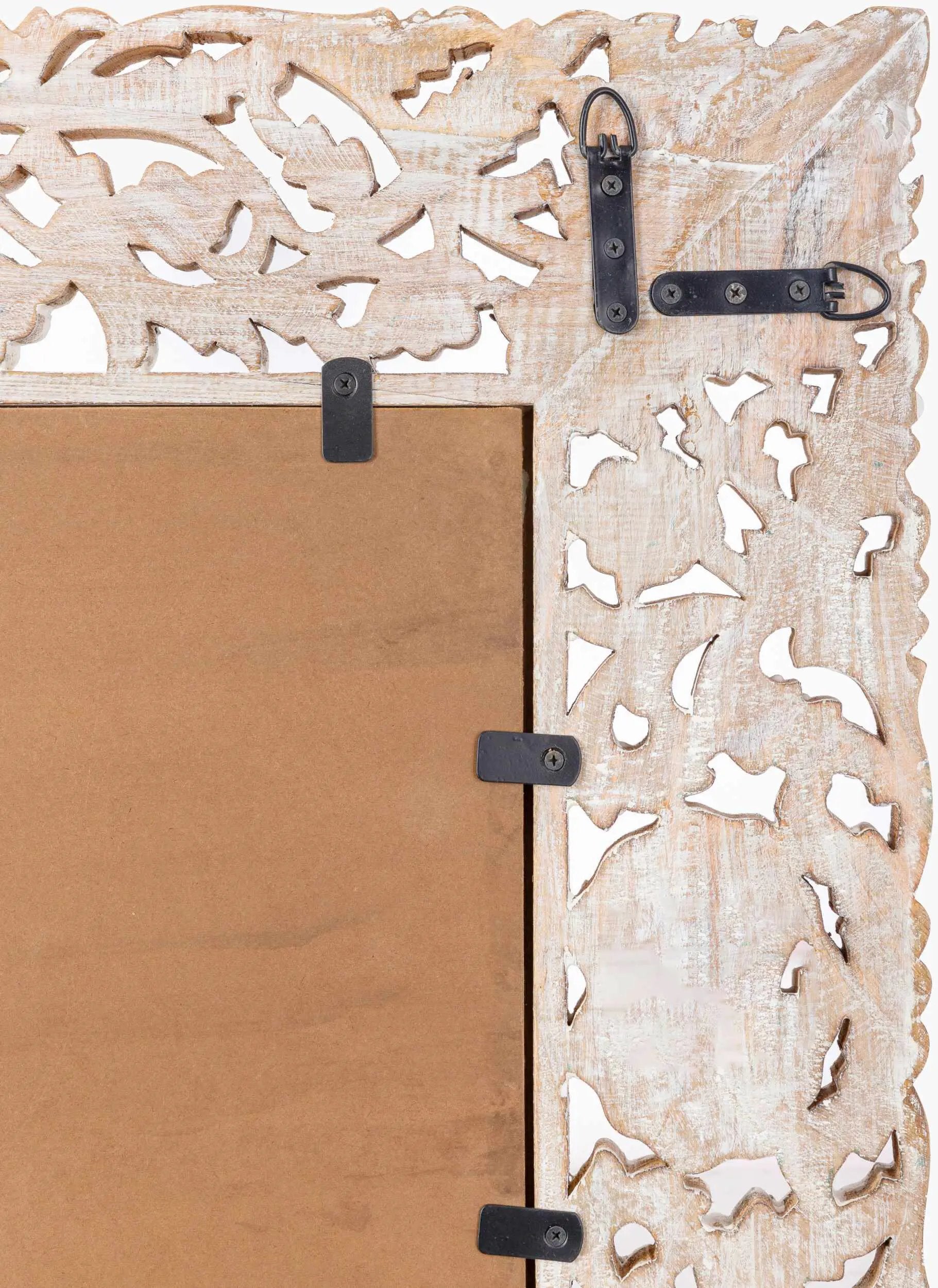 Indiana Wood Mirror by Boutique Rugs