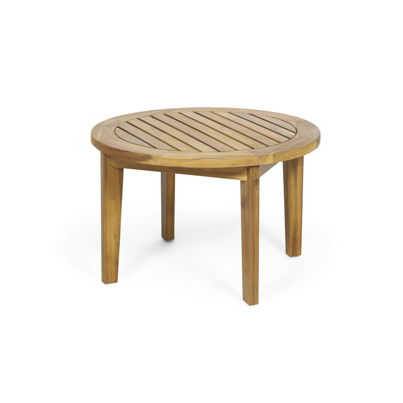 Outdoor Acacia Wood Patio Coffee Table by HouseOfZazla