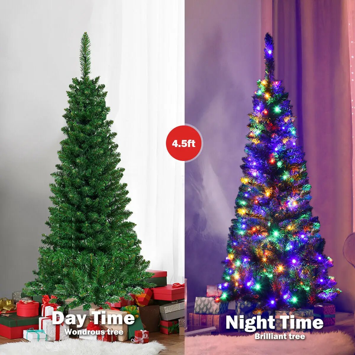 Artificial National Foot Kingswood Fir Pencil Christmas Tree by DirectDeals
