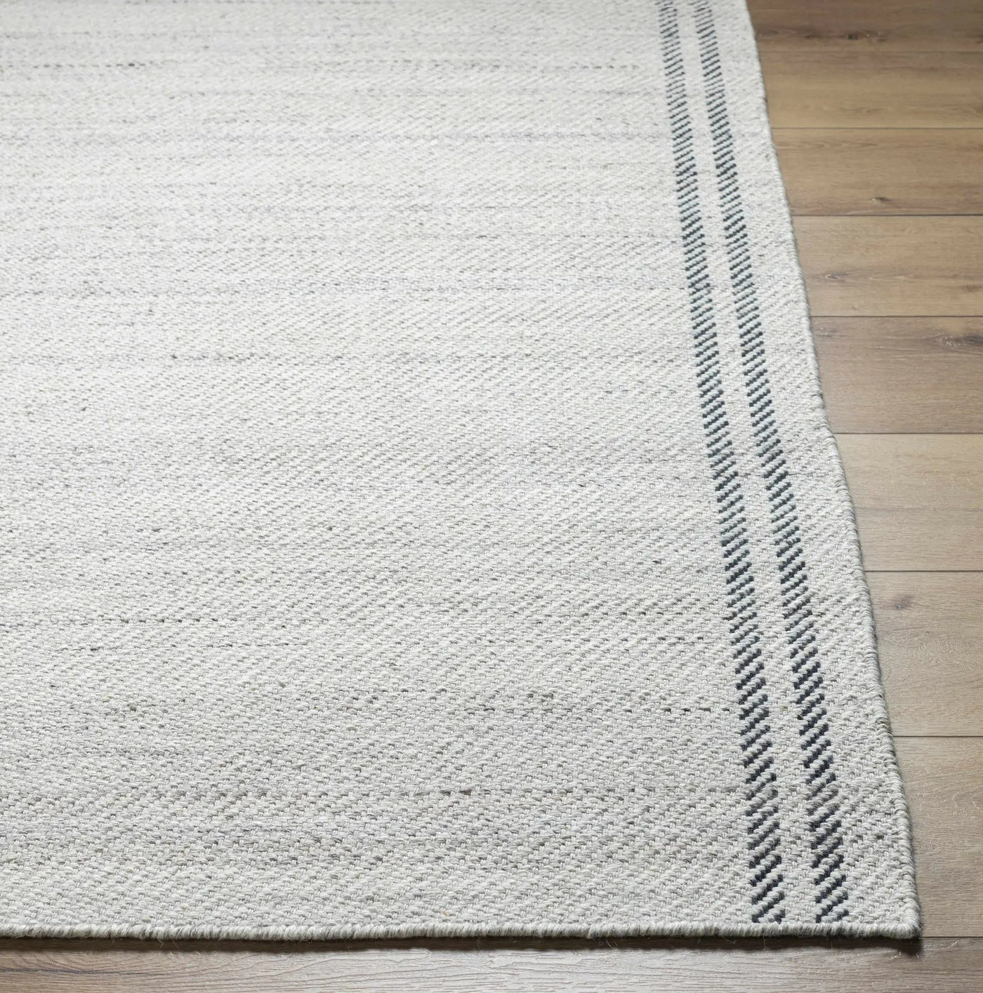 Nimue Ivory Wool Rug - Clearance by Boutique Rugs